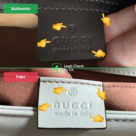 gucci fake vs real zippers|gucci purses authenticity check.